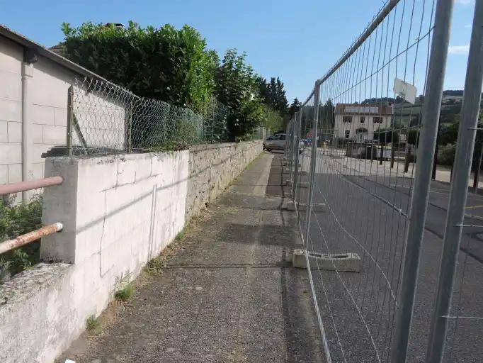 Route barrée rue Capet pour assurer la sécurisation du chantier du restaurant scolaire