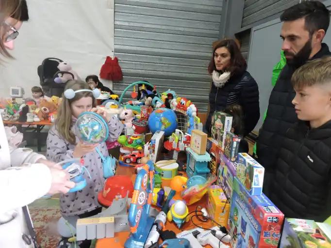 Succès de la bourse aux jouets